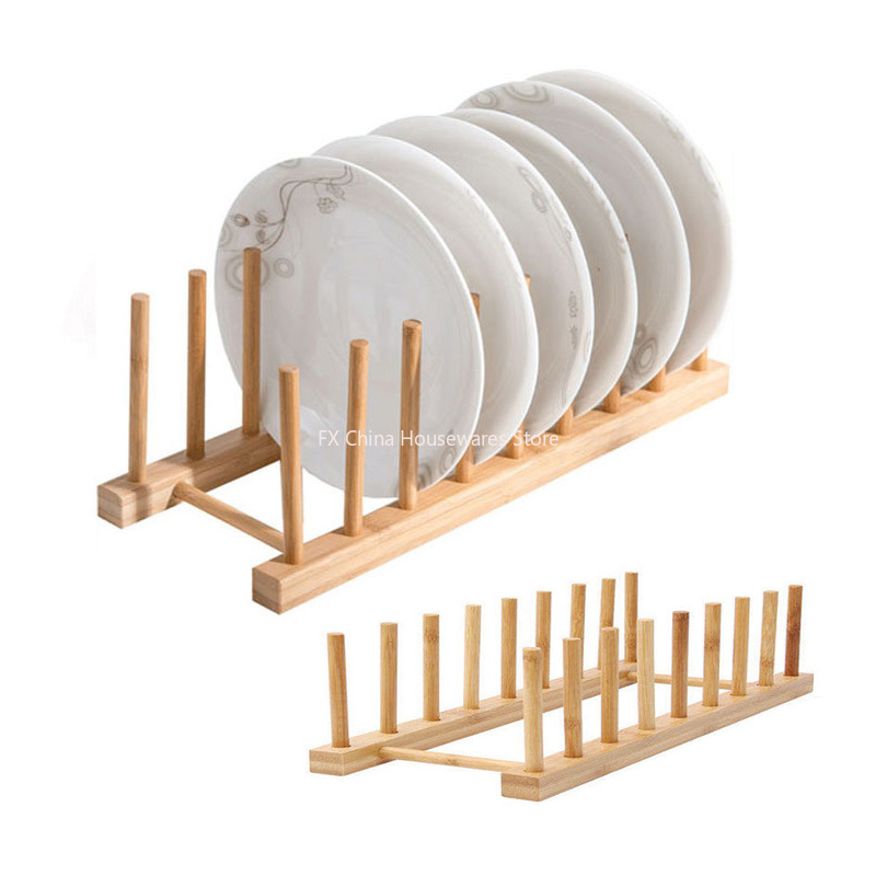 Server Rack Shelf - ชั้นวางจานอเนกประสงค์ ชั้นวางจานไม้สำหรับวางแก้ว จาน หม้อ ฝาปิด ที่คว่ำจาน