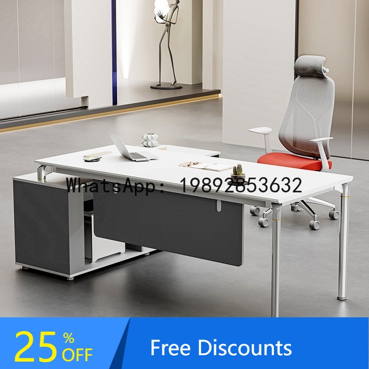 Office Tech Chair - โต๊ะทำงาน YFY ดีไซน์เรียบง่าย ทันสมัย หรูหราเบาๆ สไตล์สร้างสรรค์