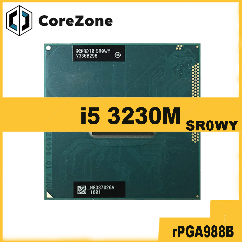 Intel Cpu Core I5 - ใช้ i5-3230M i5 3230M SR0WY 2.6