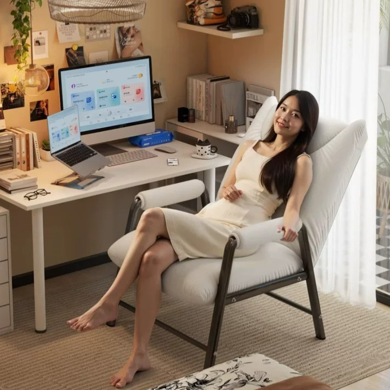 Office Tech Chair - เก้าอี้สำนักงานปรับเอนได้ ดีไซน์ตามหลักสรีรศาสตร์ รองรับห้าจุด ผ้าเทคโนโลยีกันคราบ สำหรับนั่งทำงานหรือพักผ่อนในห้องนอน