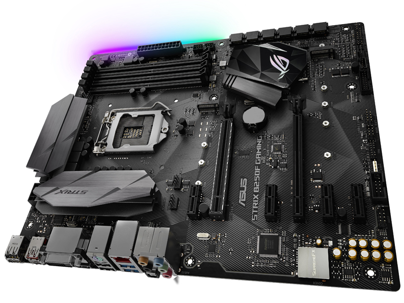 เมนบอร์ด Asus ROG STRIX b250-F - Intel Cpu Core I5 บทวิจารณ์และราคา