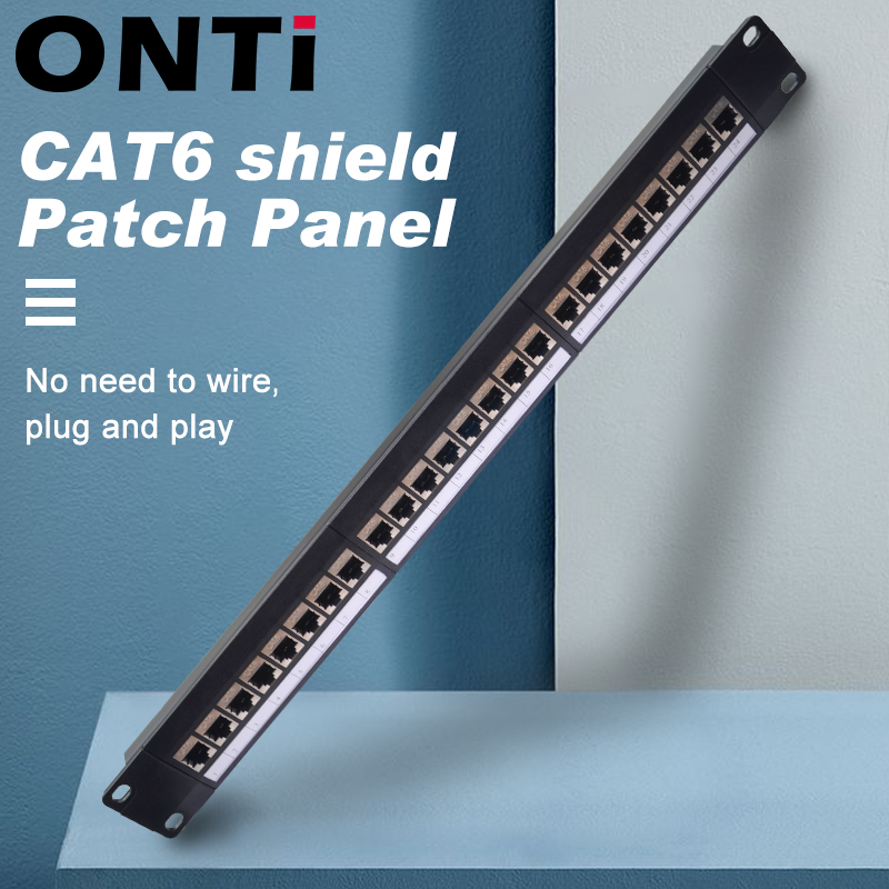 ONTi 19in 1U Rack 24พอร์ต CAT6 - Server Rack Shelf บทวิจารณ์และราคา