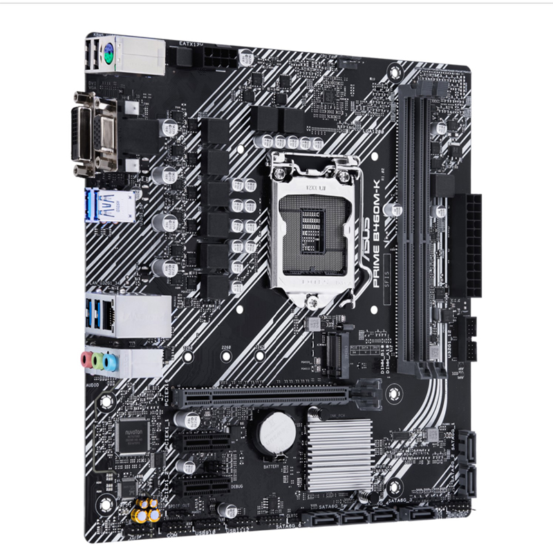 เมนบอร์ด ASUS TUF GAMING B460M - Intel Cpu Core I5 บทวิจารณ์และราคา