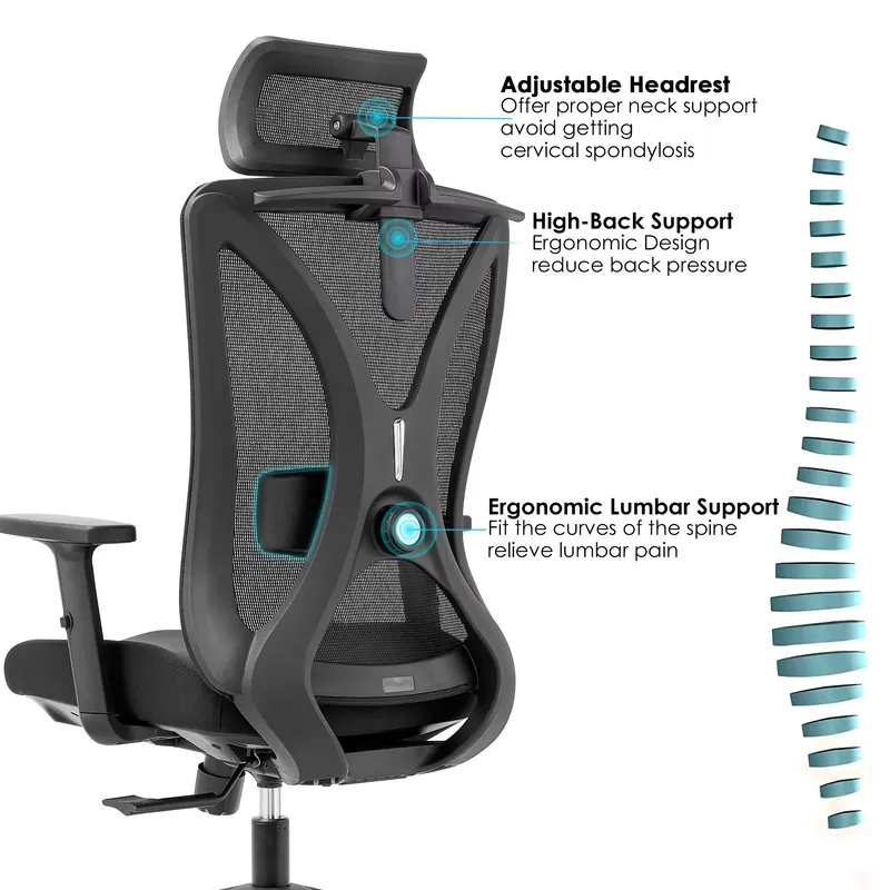 เก้าอี้สำนักงานทันสมัย ทนทาน ผ - Office Tech Chair บทวิจารณ์และราคา