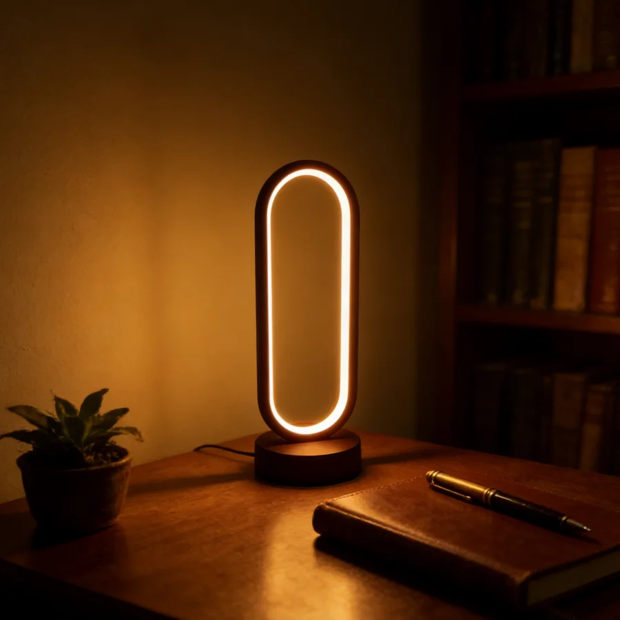 โคมไฟตั้งโต๊ะ 1 ชิ้น โคมไฟตั้ง - Ring Light Desk Small บทวิจารณ์และราคา