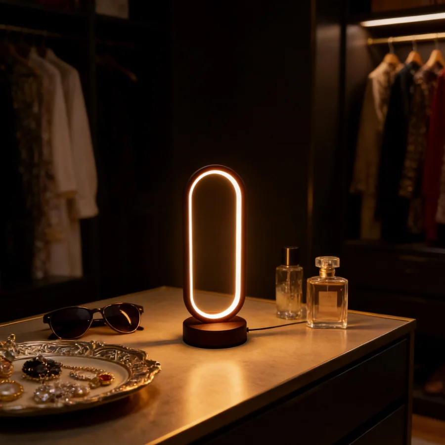 โคมไฟตั้งโต๊ะ 1 ชิ้น โคมไฟตั้ง - Ring Light Desk Small บทวิจารณ์และราคา