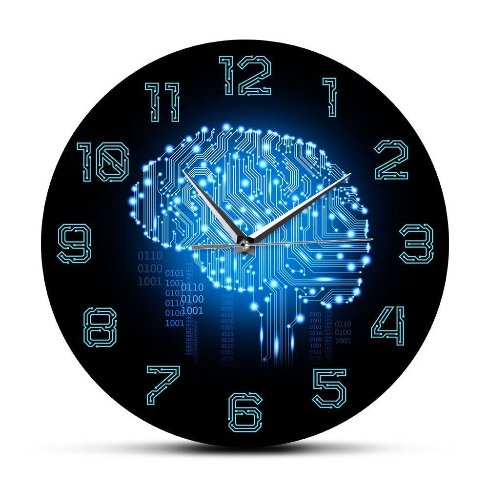 นาฬิกาแขวนผนัง Tech Brain แบบไ - Tech Office Wall Decor บทวิจารณ์และราคา