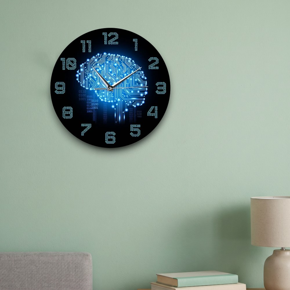 นาฬิกาแขวนผนัง Tech Brain แบบไ - Tech Office Wall Decor บทวิจารณ์และราคา