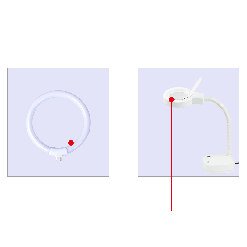 T4 Annular หลอด Anti-สี่ PIN 1 - Ring Light Desk Small บทวิจารณ์และราคา