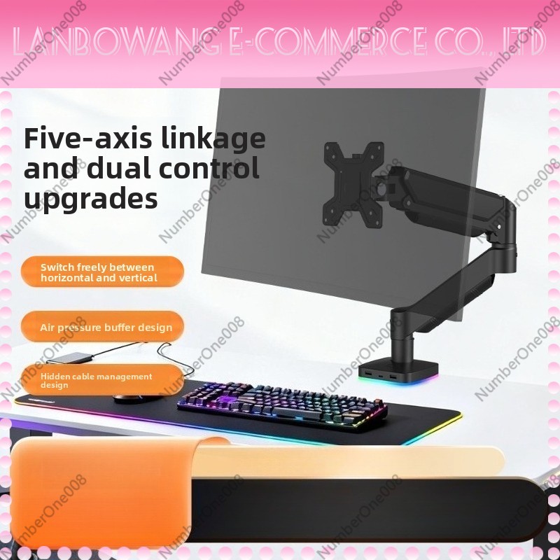 แขนยึดจอพร้อมพอร์ต USB Type C  - Tech For Office บทวิจารณ์และราคา